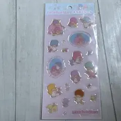 サンリオ　リトルツインシスターズ　キラぷくシール