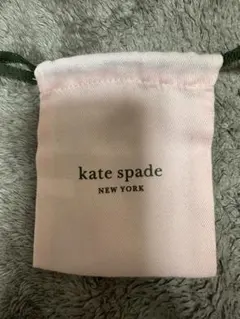 kate spade ピンク ポーチ　巾着　 約10cm x 12cm