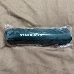 STARBUCKS 折りたたみ傘 ダークグリーン