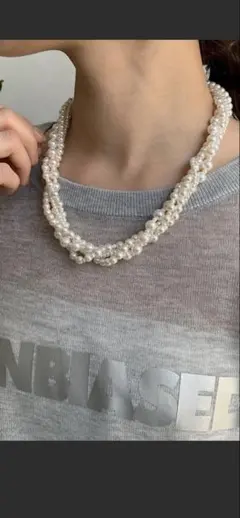 DouDouミックスパールネックレス