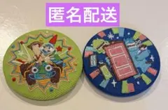 ディズニー刺繍缶バッジ2 トイストーリー　モンスターズインク