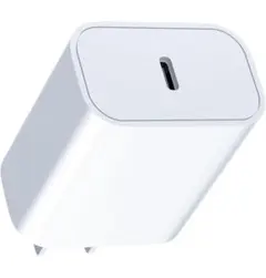 新品 充電器20W Type-C PD20 急速充電器 電源アダプター ホワイト