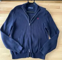 Ralph Lauren ジップアップニットセーター Lサイズ