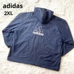 90s old adidas ナイロンジャケット 2XL vintage y2k