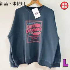 新品　java 古着風　裏起毛　ピグメント オーバーサイズ スウェット　Lサイズ