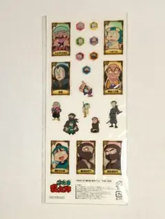 忍たま乱太郎 特典シール 雑渡昆奈門 諸泉尊奈門 鶴町伏木蔵 照星 タソガレドキ