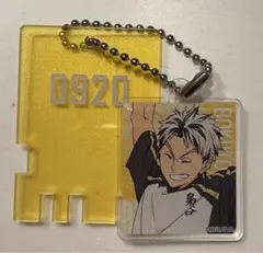 極楽湯　ハイキュー　銭湯錠キーホルダー 木兎光太郎