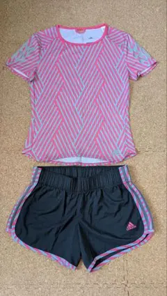 【上下セット】adidas ENERGY RUNNING ウエア　Mサイズ
