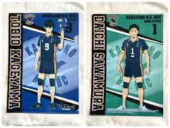 【HQ!!】ハイキュー!! 影山＆澤村 A4クリアファイル