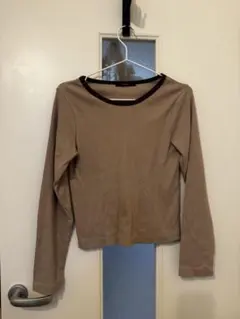 Kastane 長袖トップスTシャツ ベージュ ブラウンのサムネイル
