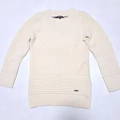美品 BURBERRY London ニット セーター サイズ1 アイボリー