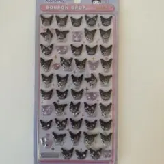 ボンボンドロップシールミニ　クロミ