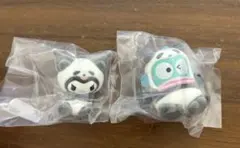 サンリオ　ぱんだっこフィギュア　クロミ　ハンギョドン　2点セットのサムネイル