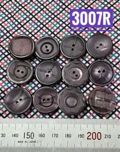 3007R ビンテージコットン生地&ボタン