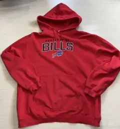 Reebok PROPERTY OF BILLS パーカー レッド　90s