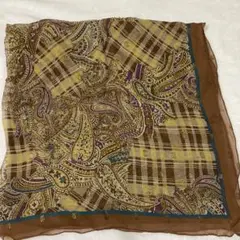 Yukiko Hanai ペイズリー柄スカーフ