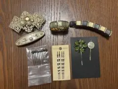 ①総額約7千円相当✨未使用日本製 ヘアアクセ7点セット
