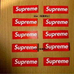超美品supreme タグ 10枚 シュプリーム 全タグ ロゴ logo box