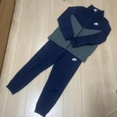 NIKE キッズ ジャージ 上下セット ネイビー カーキ