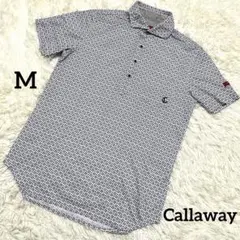 Callaway メンズ　ゴルフ　ポロシャツ　M 総柄