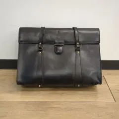 Felisi Black Leather Tote Handbag 13-44