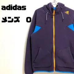 adidas アディダス　ジップフリース　パフォーマンスロゴ　メンズ　O