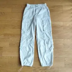 （美品）レディース・カーゴパンツ （フリーサイズ）
