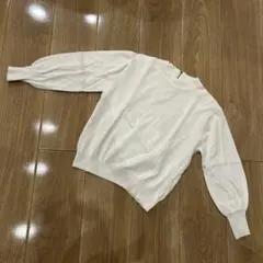 センスオブプレイスバイアーバンリサーチ ホワイト　カットソー　長袖　Fサイズ