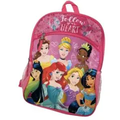 美品✨ ディズニー プリンセス リュックサック かばん リュック 保育園 ピンク