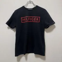 TOMMY HILFIGER 半袖Tシャツ M サイズ ボックスロゴ 黒