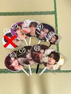 Stray Kids　リノ　うちわ　額装写真　まとめ売り Stray Kids リノ うちわ 額装写真 まとめ売り straykids リノ