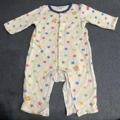 Hot Biscuits ミキハウス　星柄ロンパース 80