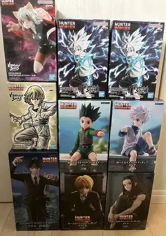 HUNTER×HUNTER プライズ　フィギュア　まとめ売り　9個