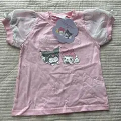 メロクロ　50周年　Tシャツ　キッズ　100 しまむら　マイメロ　サンリオ