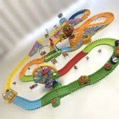 アンパンマンつなげてくねくねロード DX☆ゆうえんちへGO！ ☆廃盤希少☆