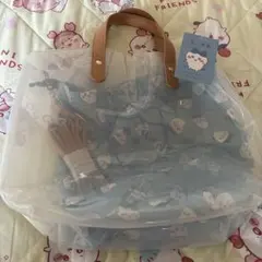 ⭐︎しま様専用⭐︎新品未使用ちいかわハチワレクリア2wayバッグ