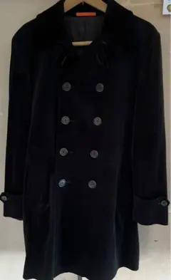 Paul Smith 黒 ウール ピーコート Paul Smith ポールスミス Pコート ウール99％ ブラック XLサイズ