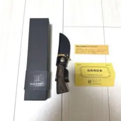 極希少】正広 創立60周年記念 三層鋼 ハンティングナイフ 木箱・革鞘付 