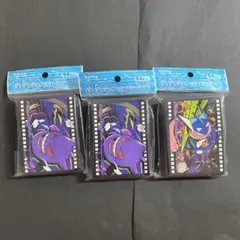 ポケモンカードゲーム　デッキシールド　プレミアムグロス　ゲンガー　ゲッコウガ