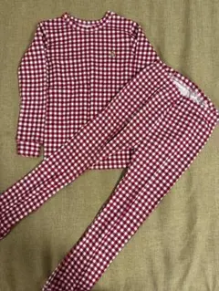 BabyGAP 赤と白のチェック柄パジャマ 110cm