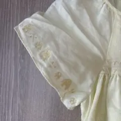海外インポート　knot 刺繍ワンピース　140