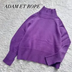 ADAM ET ROPÉ ウォッシャブルウールクロップドプルオーバー ニット