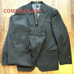 コムサイズム ビジネススーツ ジャケット&パンツ 黒　フォーマルスーツ