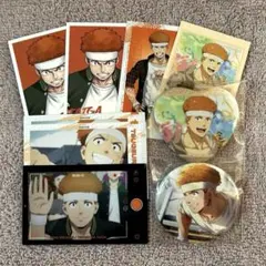 windbreaker 不良たちの英雄譚　バースデー　缶バッジフォトカード　柘浦