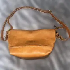 fes レザー ショルダーバッグ