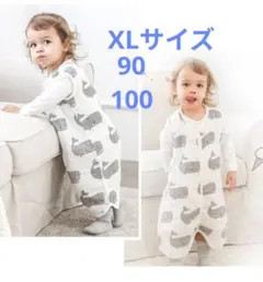 ガーゼ素材スリーパー