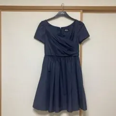 ジルスチュアート ワンピース 紺色