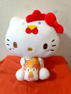 【サンリオ】当たりくじ　ぬいぐるみ　からあげクン　ハローキティ