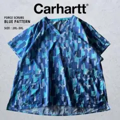 【Carhartt】カーハート Force 総柄 スクラブトップス Vネックのサムネイル