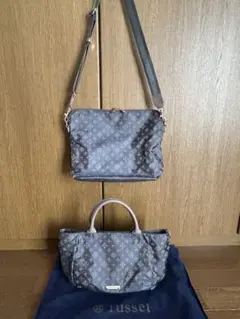 russet モノグラム　ハンドバッグ　トートバッグ 2点セット